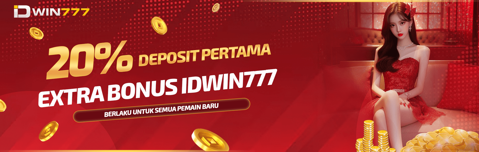 IDWIN777 WELCOME DEPOSIT 20%