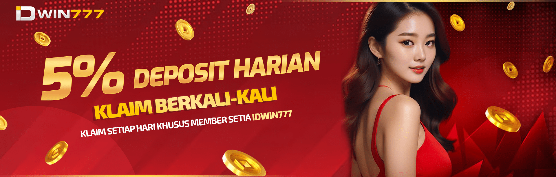 IDWIN777 BONUS DEPOSIT 5%